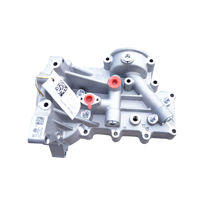 Truck Engine Component Closeup
