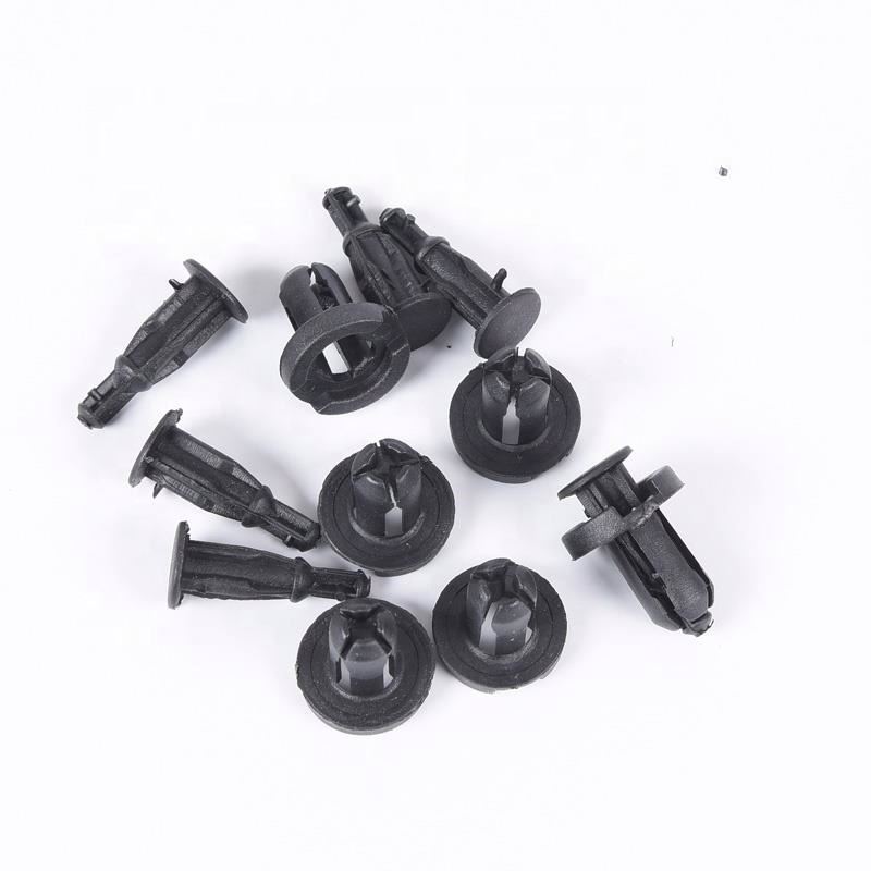 China Supply Auto Fastener Accessories Round Head Type Plastic Car Clip
