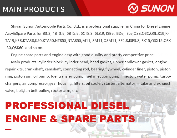 China High Quality 6CT Diesel Engine Spare Parts 3944158 3916840 3901630 Crankshaft Bearing