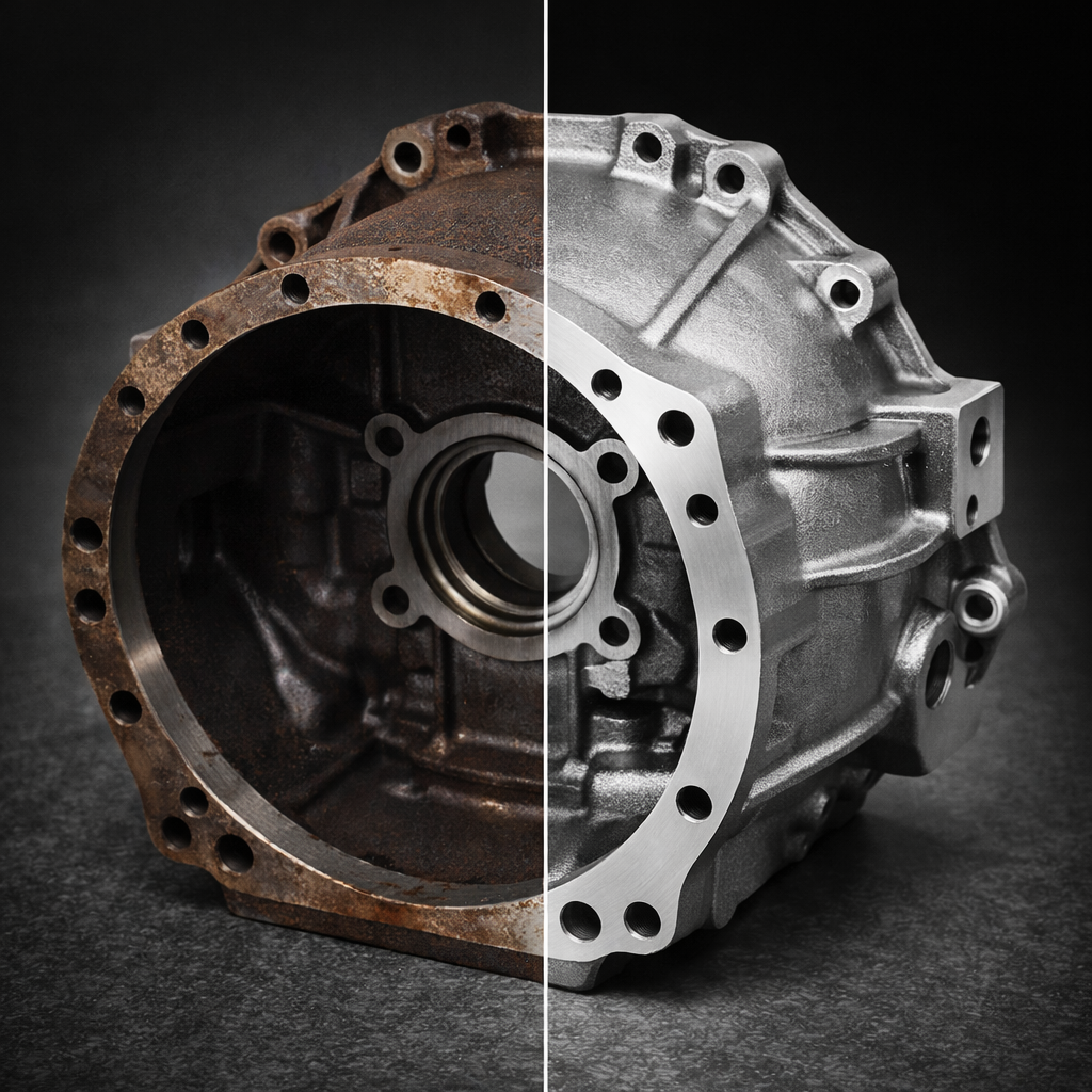 New LUCAN TECHNO CNC Machined SG Iron Differential Housing Precision Engineered Automotive Drivetrain Component for Trucks