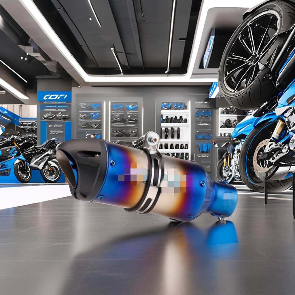 MX Exhaust High Performance Motorcycle Exhaust System Advanced Moto Parts Exhaust Pipe Muffler