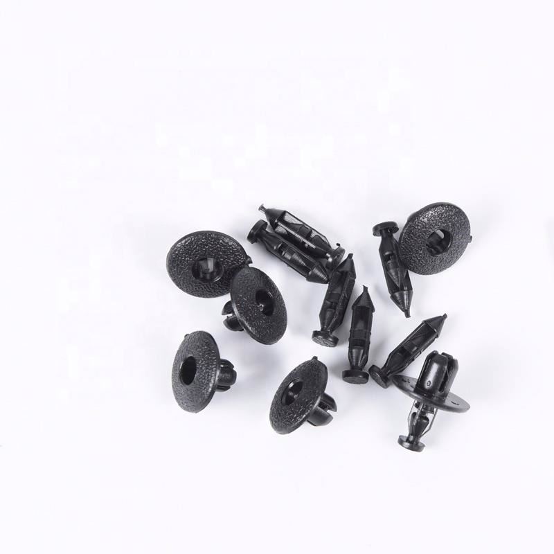China Supply Auto Fastener Accessories Round Head Type Plastic Car Clip