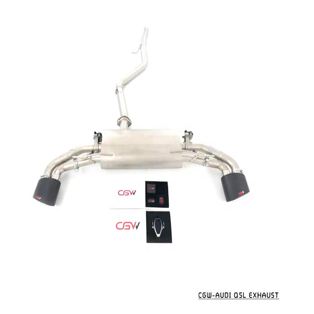 China Factory Auto Parts Exhaust Car Silencer Electric Muffler System for Audi Q5 2.0T 2018+ RSQ5 Style