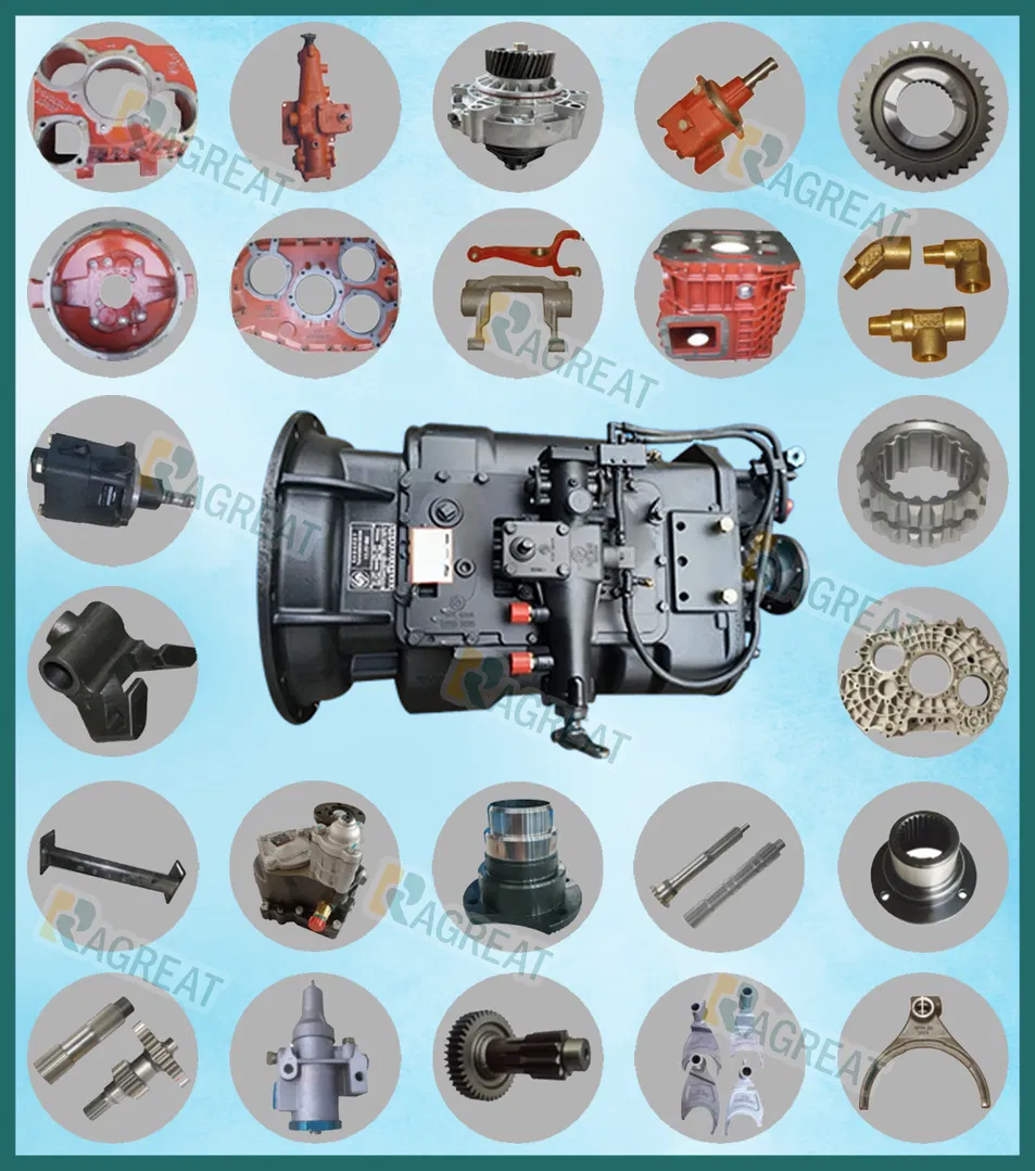 Weichai Engine Transmission Gearbox Axle Chassis Cab Cabin Truck Parts for Semi-Trailer HOWO Sitrak Sinotruk Shacman FAW Foton Nx Tx Max T5g C7h X3000 F3000 Jh6