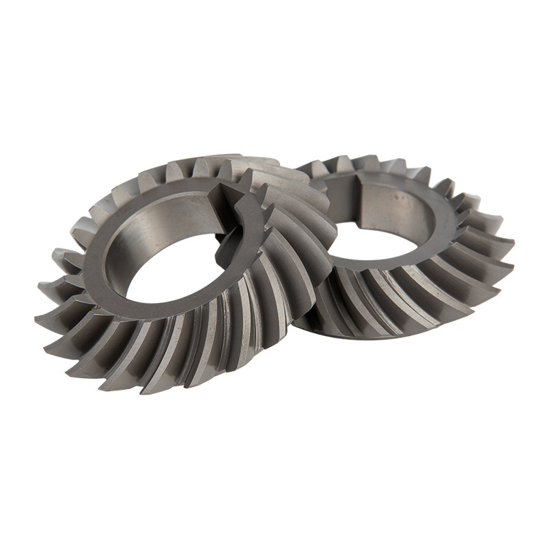 Custom Precision Cnc Machined Service Gear Hobbing Parts Stainless Steel Transmission Gear Spiral Bevel Gear Set