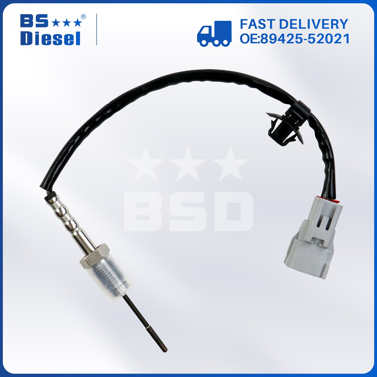 Auto Part Car Accessories Auto Sensors Exhaust Gas Temperature Sensor 8942552021 EGT Sensor 89425-52021 for Toyota Parts