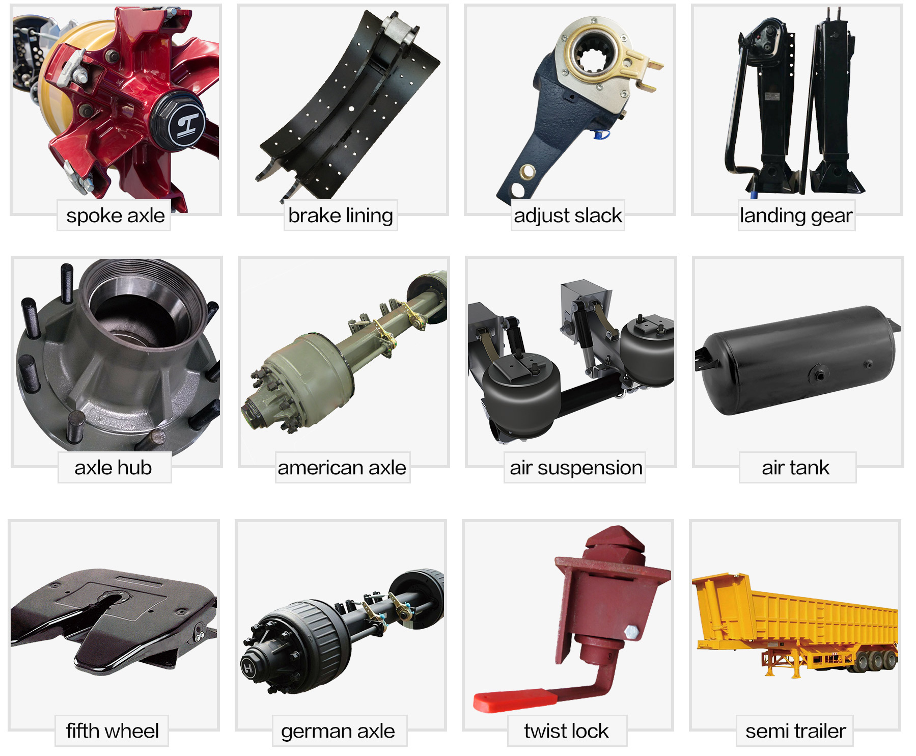Related Trailer Components