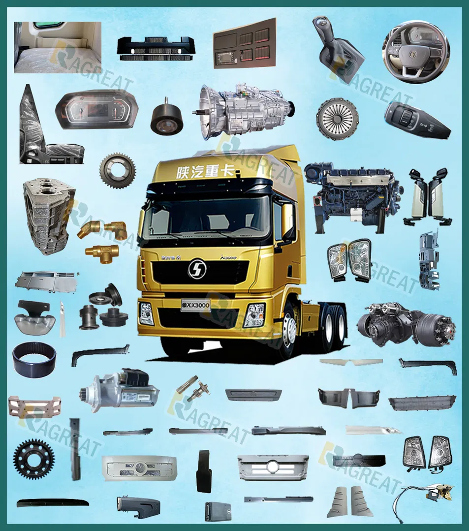 Weichai Engine Transmission Gearbox Axle Chassis Cab Cabin Truck Parts for Semi-Trailer HOWO Sitrak Sinotruk Shacman FAW Foton Nx Tx Max T5g C7h X3000 F3000 Jh6