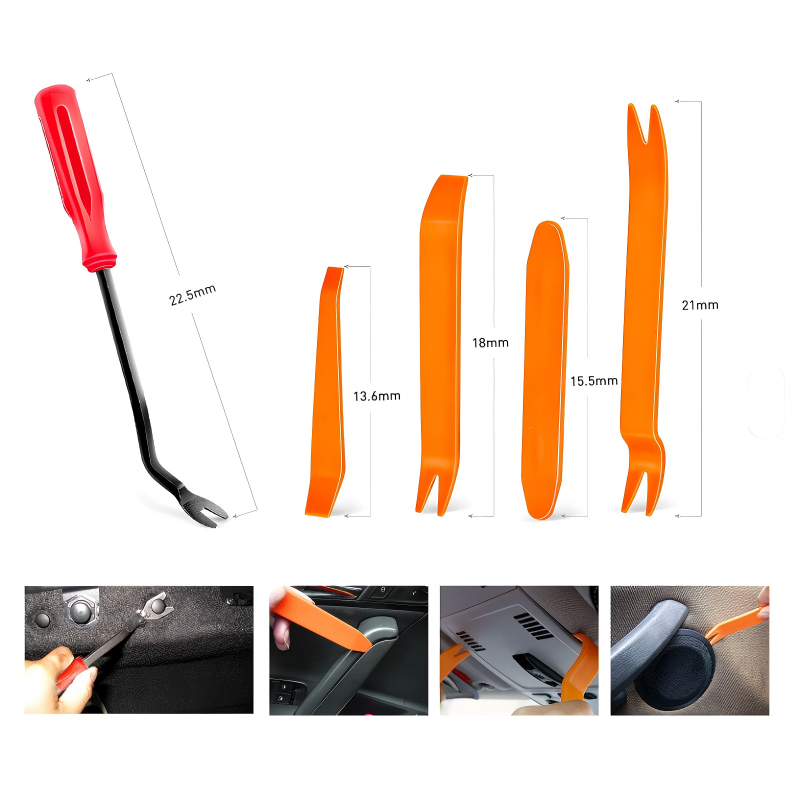 New for Nylon Car Front Bumper Door Panel Trim Clip Body Fastener Kit