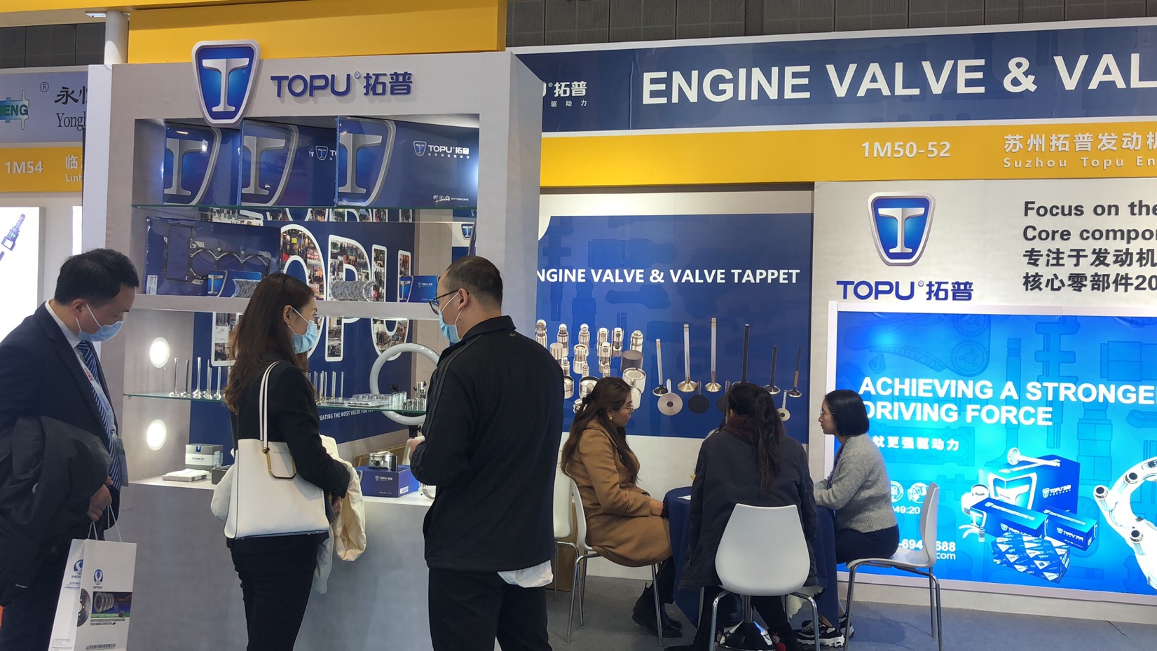 Customized Performance Racing Gold Titanium Coated Intake Exhaust Engine Valve