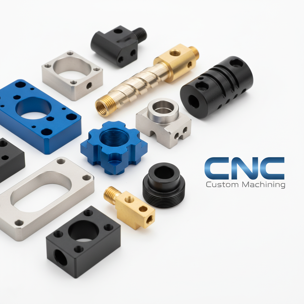 Custom CNC Machined Components | Precision Manufacturing For Industrial Applications Machining Services Metal Parts Metal Parts