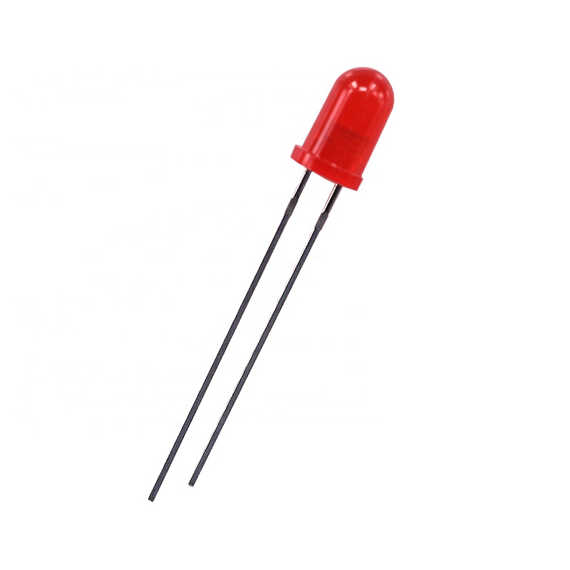 Ekinglux Shenzhen LED Factory Cheap Price 5mm Red LED Components Lamp Optoelectronics Product