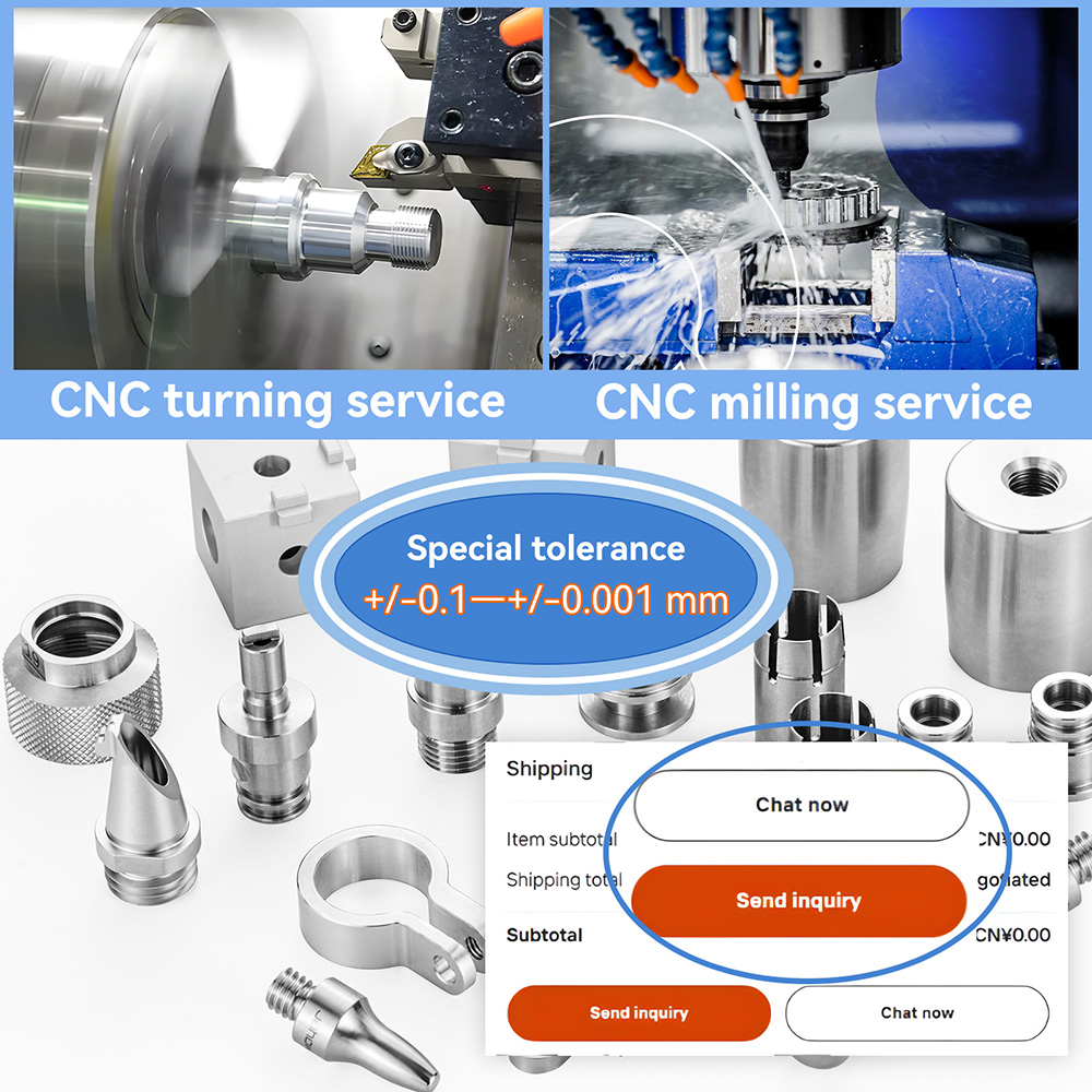 Custom Precision CNC Machined Turning Milling Parts Manufacturer Brass Stainless Steel Aluminum Titanium CNC Machining Service