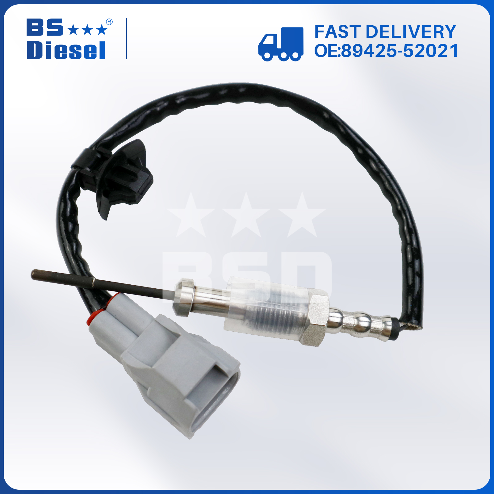 Auto Part Car Accessories Auto Sensors Exhaust Gas Temperature Sensor 8942552021 EGT Sensor 89425-52021 for Toyota Parts