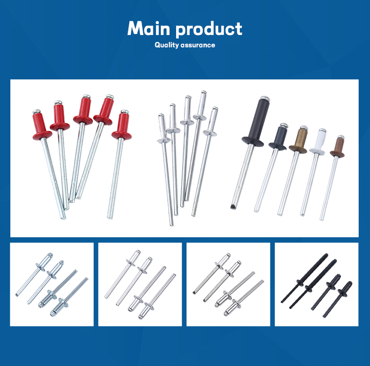 Wholesale Customized Stainless Steel Rivets, Aluminum Pop Rivets, Silver Natural Color Blind Rivets For Construction