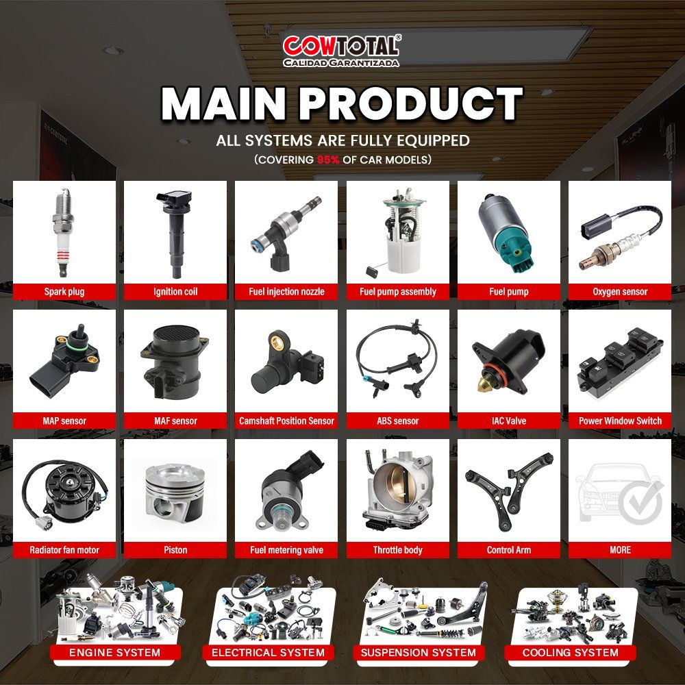 All Aftermarket Other Spare Auto Part Engine Electrical Car Accessories for Toyota Honda Nissan Mazda Hyundai Kia Subaru Lexus