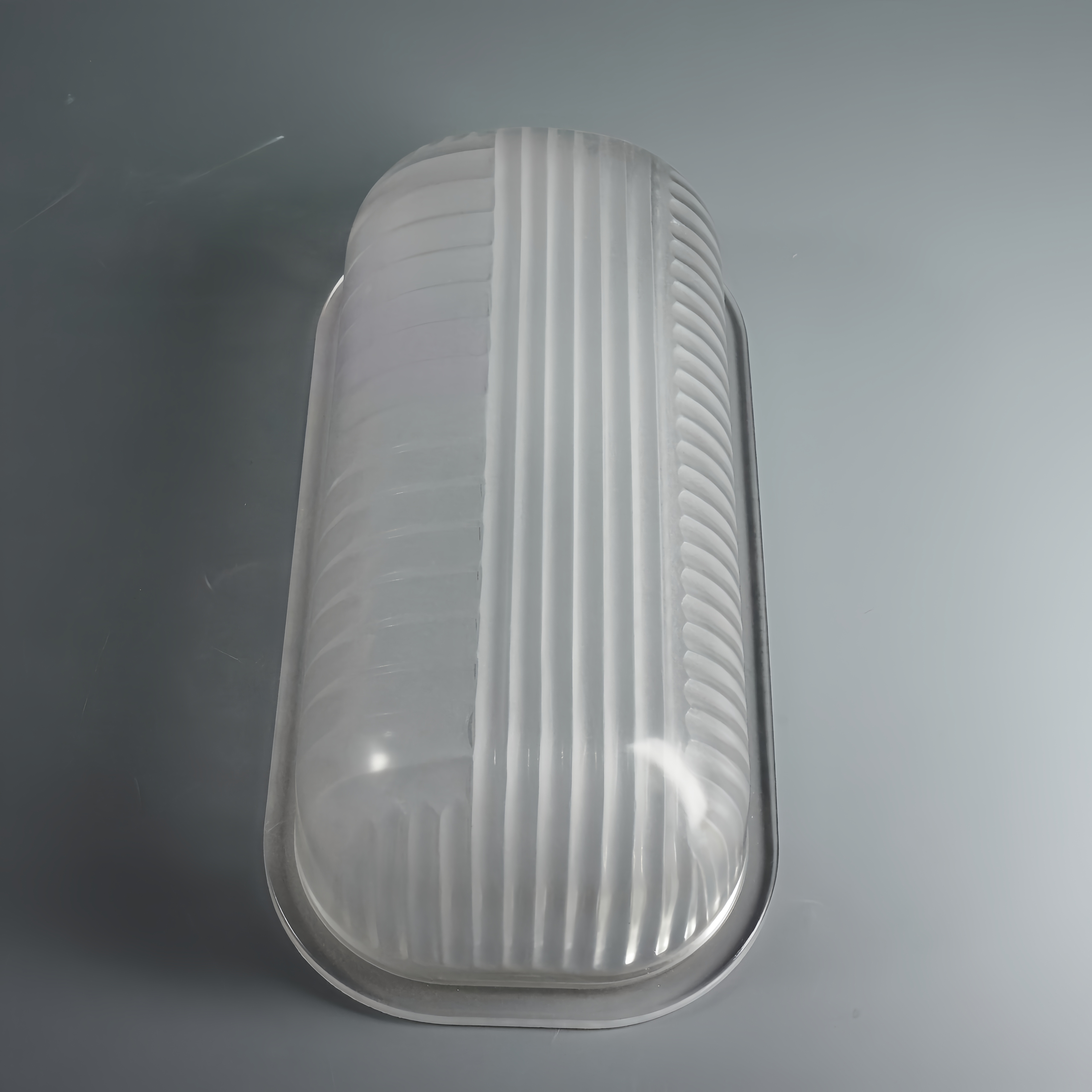Transparent Explosion-proof Glass Shade, High Light Transmittance, Industrial Workshop Lighting
