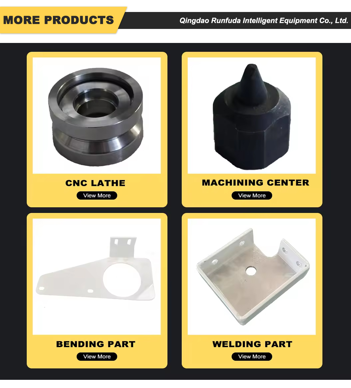 Machined Parts Banner