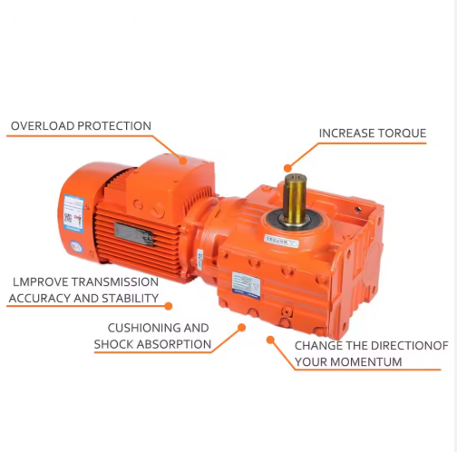 Efficient And Low-Maintenance S47 Series Helical Worm Gear Units For High-Speed Transmission Systems