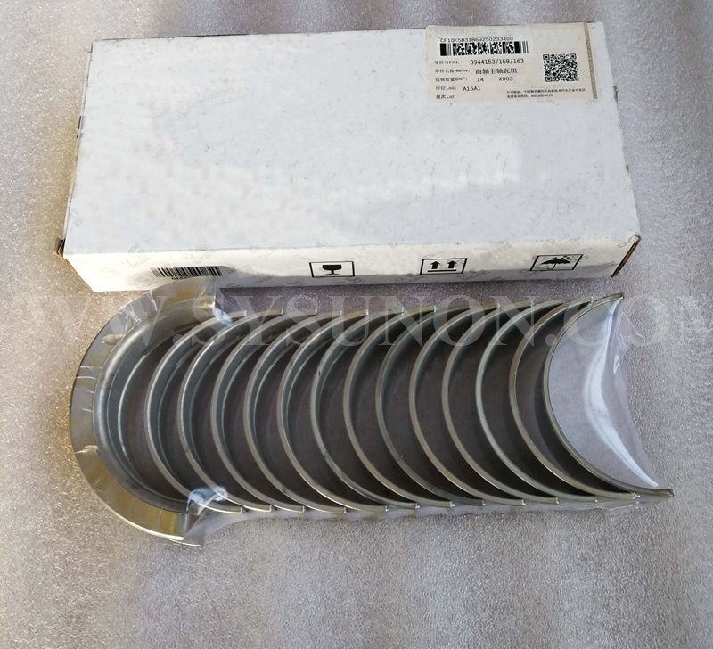 China High Quality 6CT Diesel Engine Spare Parts 3944158 3916840 3901630 Crankshaft Bearing