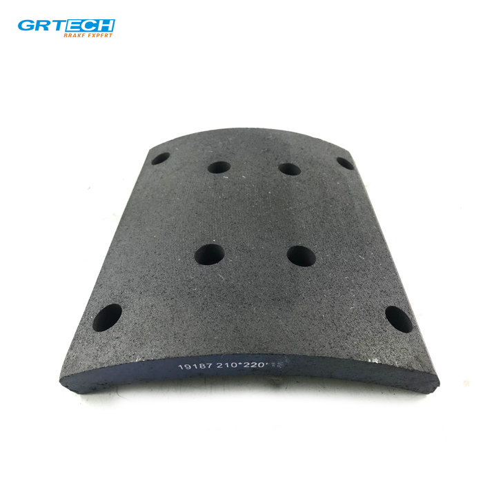 WVA 19187 Auto Brake System Brake Parts Rear Drum Brake Linings Truck for Renault