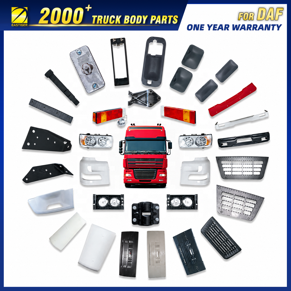 Truck Body Parts for DAF XG / XD / XF / XB / CF / LF / FA / SB Truck Parts Over 2000 Items