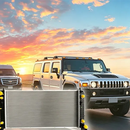 Complete Cooling System Radiator Aluminum Auto Spare Part Car Parts Wholesale Lot