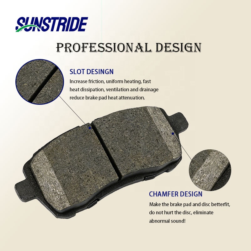 Hot Sale Auto Brake System American Car Spare Parts D1811 00K2AMV3886AB Brake Pads Vehicle Break Pad for Jeep