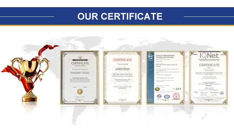 Quality Certificate