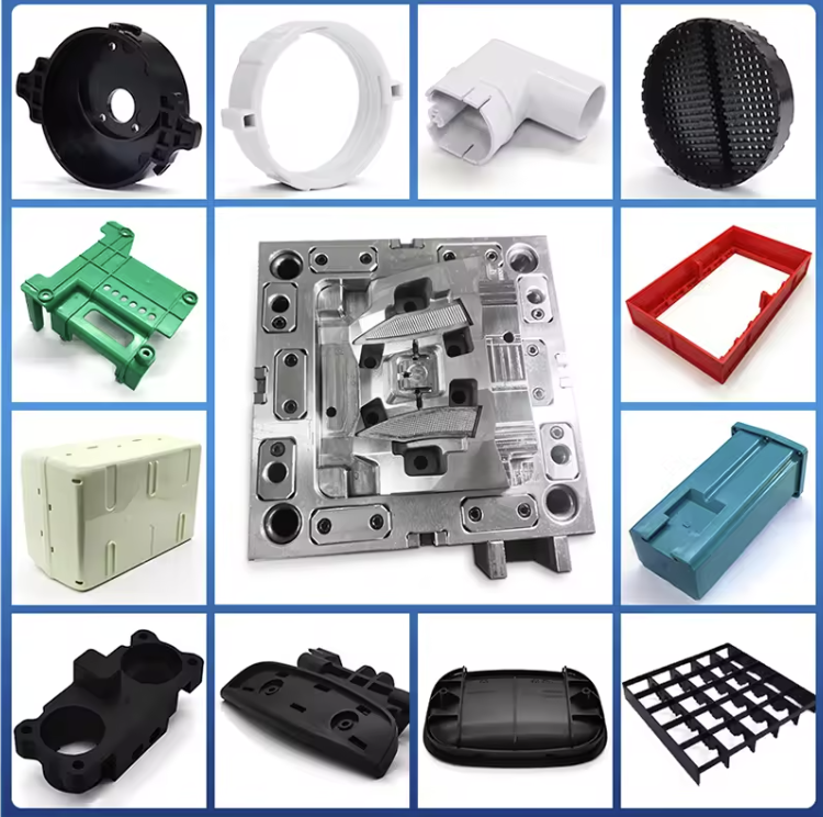 Custom 3D Printing Car Bumper Mould Injection Molding Cutting Rapid Prototype Plastic Parts Manufacturing Moldatech Model 01