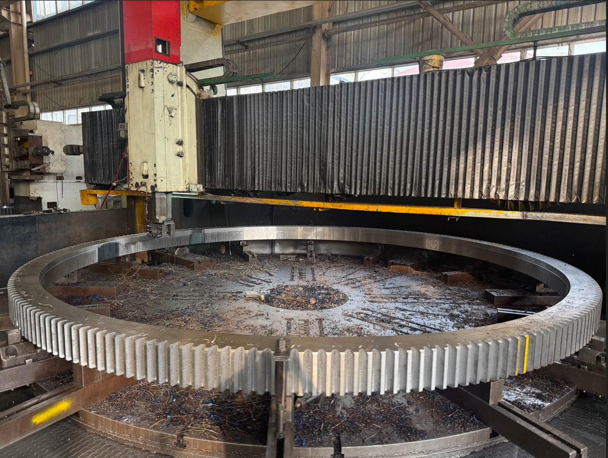 Large Diameter Helical Girth Gear | Forged Steel Heavy Duty Gear Ring For Rotary Equipment | BV Standard Certified | Jiawei