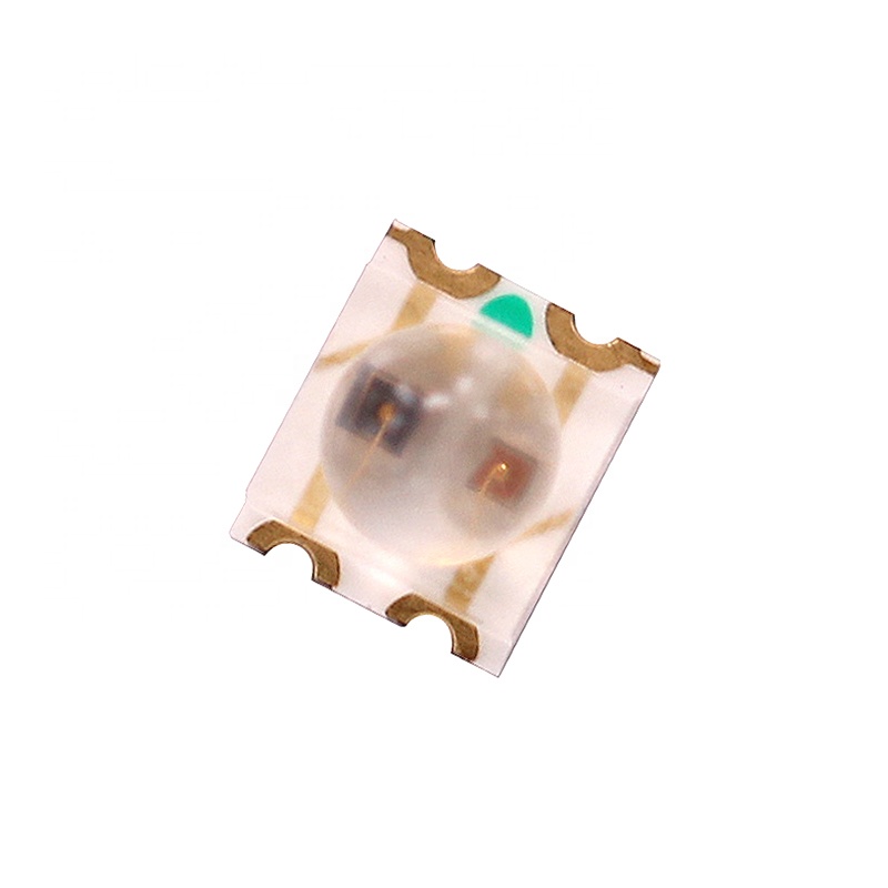 1210 dome lens bi-color smd led