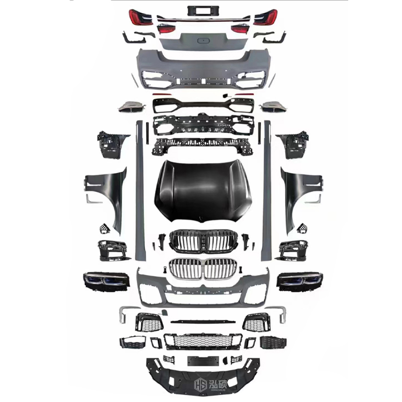 Parts Bodykit Full Body Kit Set Modified Upgrade M760 PP Auto Car for BMW 7 Series G11 G12 Front Bumper 730i 740i