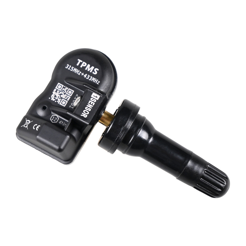 Tpms Sensor Programmable Universal TPMS Sensor 315MHz/433MHz Rubber Section Metal Section