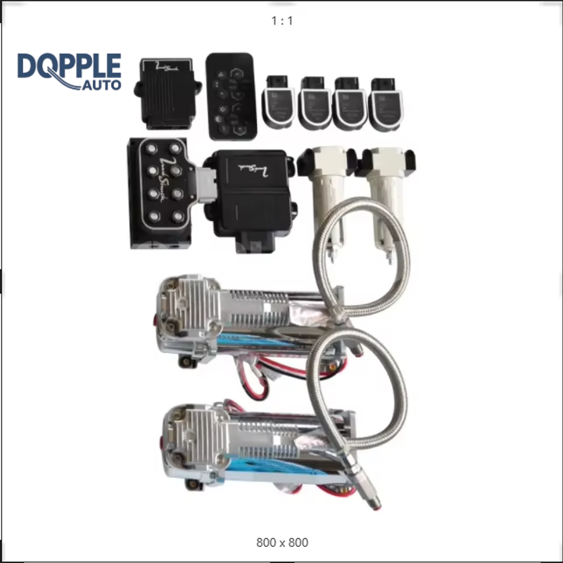 Car Coilover Truck Air Suspension Parts With Air Spring Shock Absorber