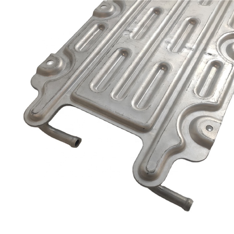 Aluminum Battery Cooling Pipe Liquid Cooling Plate Ev, Refrigeration Parts for EV Thermal Management System Customized Provided