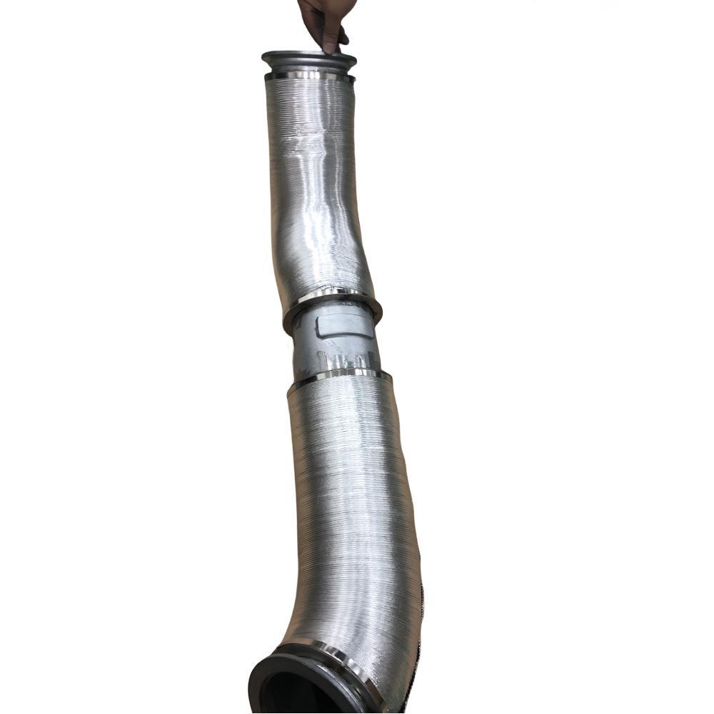 Performance Stainless Steel Exhaust Downpipe with Heat Shield
