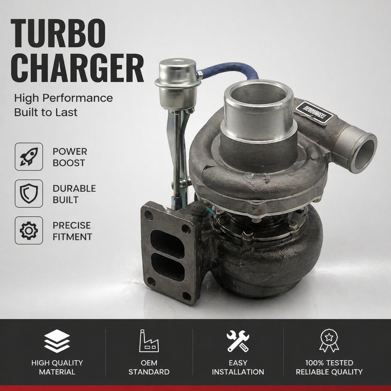 Ready To Ship 4037469 6207-81-8210 Turbo For KomatsuPC240-8 6D107 Engine Infrastructure Construction Parts