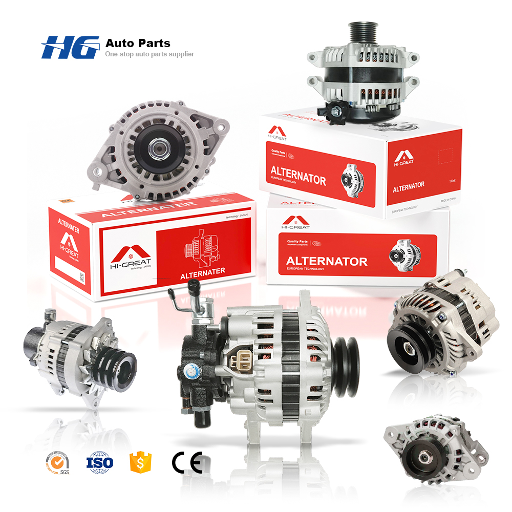 Wholesaler Auto Electrical Systems 12v 24v Car Alternator Generator for Toyota Nissan Mitsubishi Isuzu Honda Mazda Hyundai