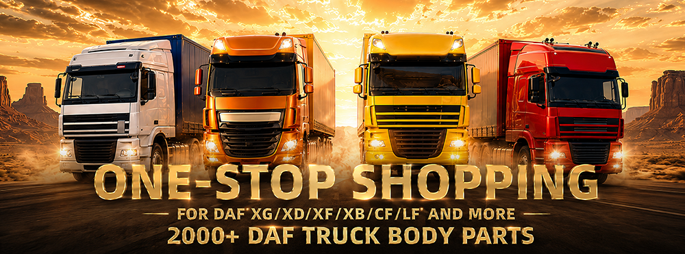 European Truck Body Parts Banner