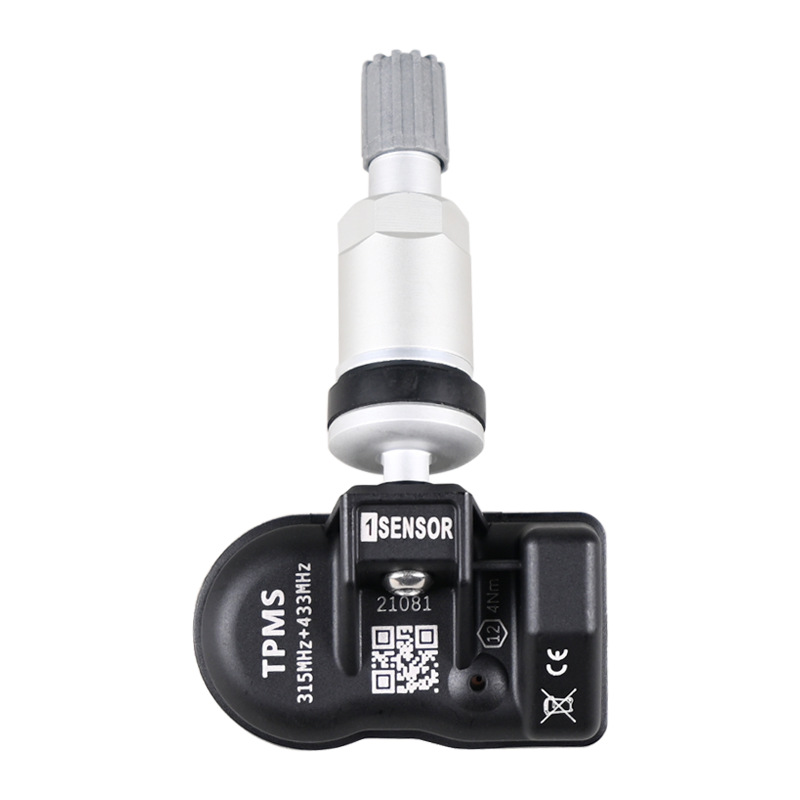Tpms Sensor Programmable Universal TPMS Sensor 315MHz/433MHz Rubber Section Metal Section