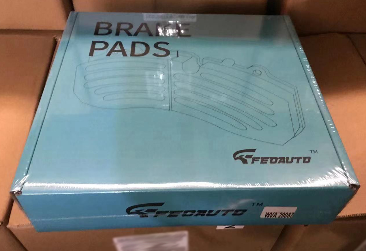 Truck Bus Brake Pad WVA29087 Truck Brake System Parts for Actros Atego TGA TGS