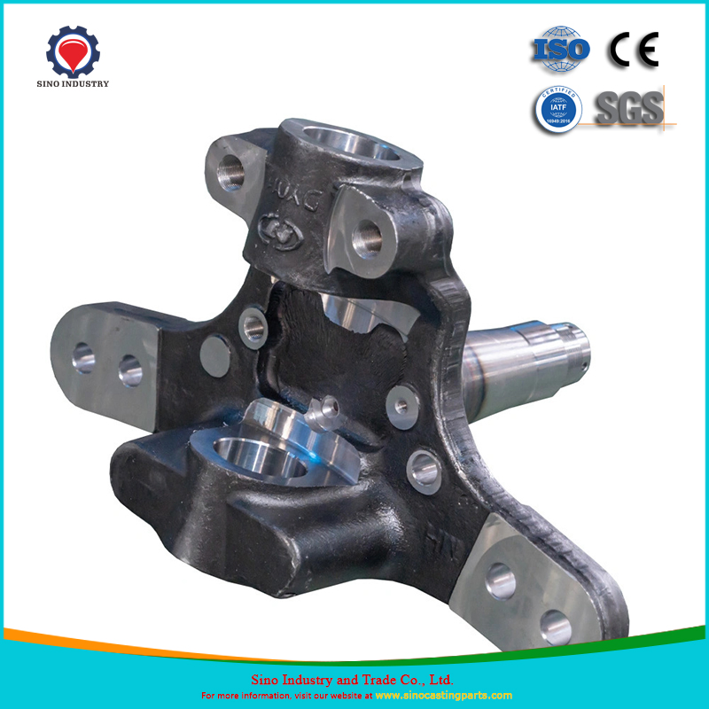 Ductile Iron Carbon/Alloy Steel Casting Auto/Car Parts Truck Steering Knuckle Accessories Customized Mechanical Componentscastings for Vehicle Chassis System