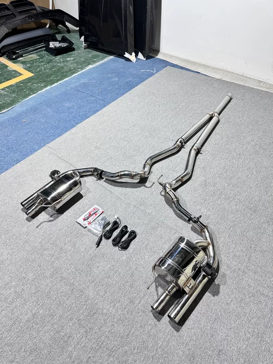 Exclusive New Arrival Dark Horse Upgrade Exhaust System Exhaust Pipe Muffler Parts for 2024-2026 Ford Mustang