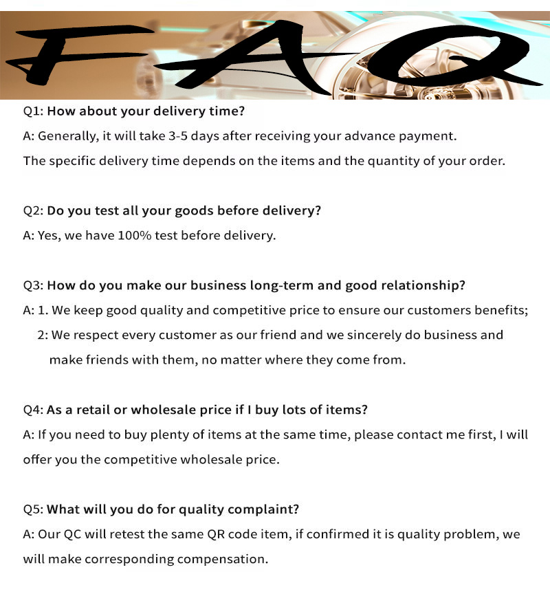 FAQ display