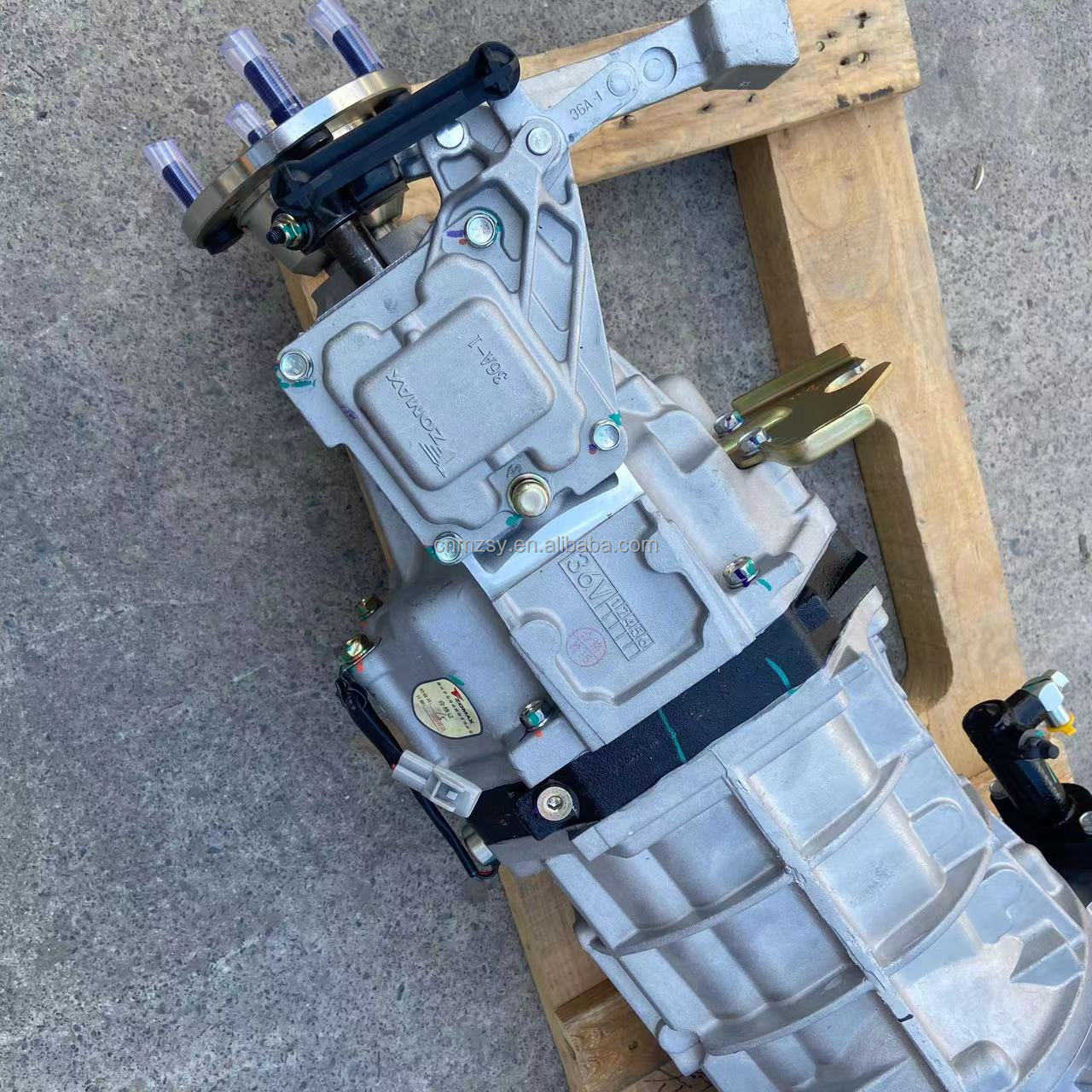Gearbox Assembly Detail View