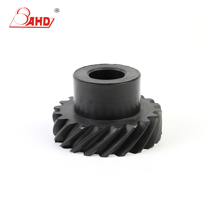 Self Lubricating High Strength Wear Resistant Transmission Motor Building Block Rotating Bevel Gear Nylon Double Spur Wheel Part