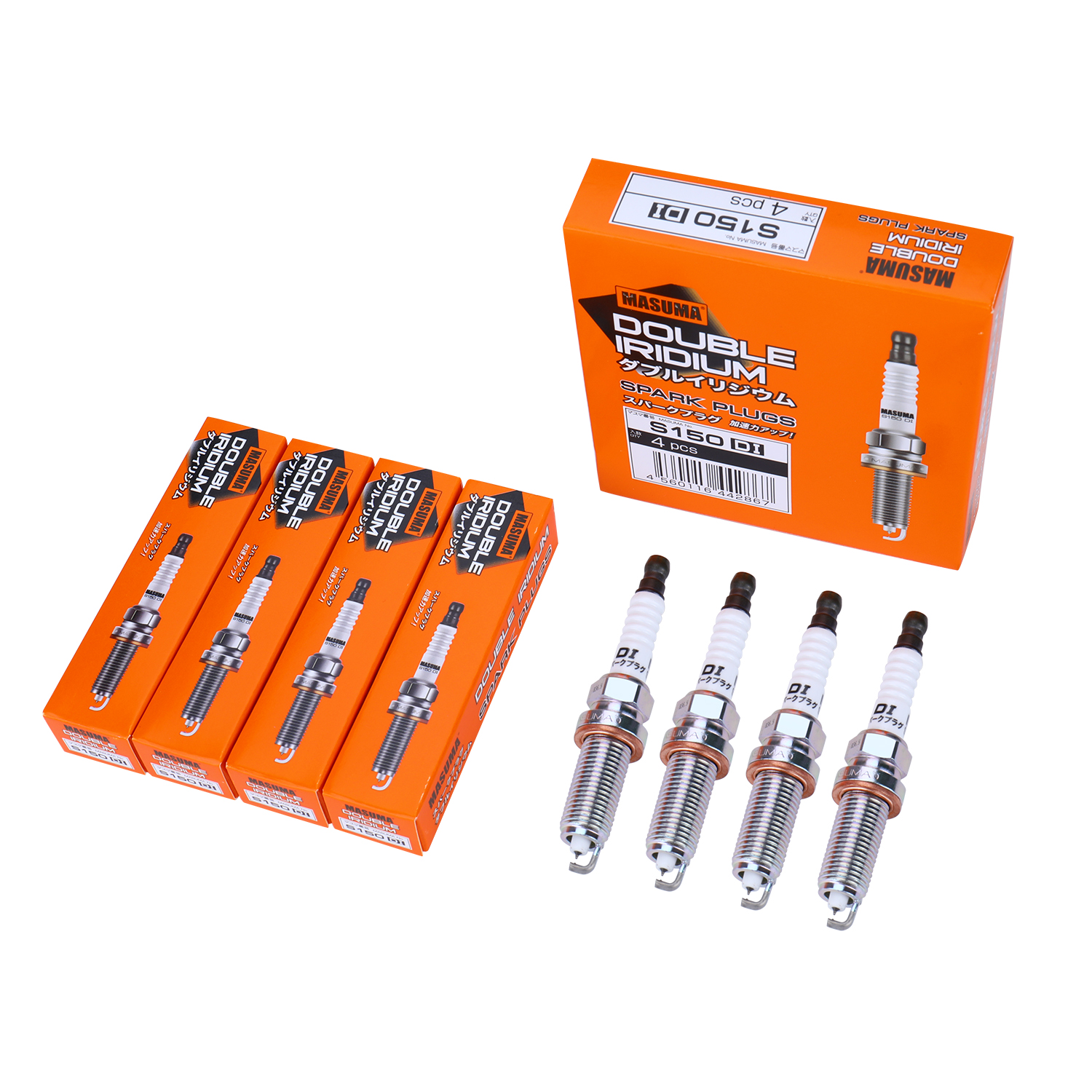 S150DI MASUMA Iridium+iridium SPARK PLUG Auto Spare Parts 19316339 22401-5RF1B 22401-JA01B DILKAR6K11S (91217)