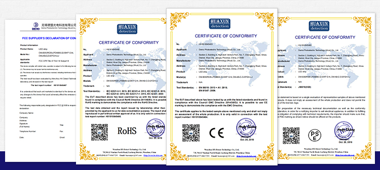 Certificates