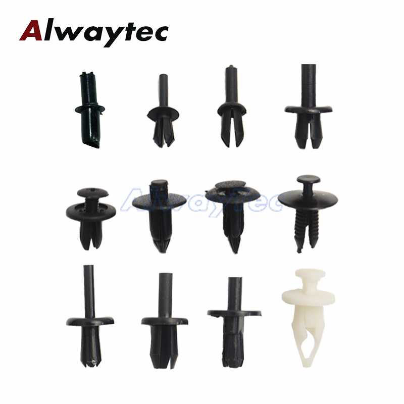 Auto Fastener Clip Kit 240/350/415pc Mixed Screw Push Retainer Pin Rivet For Car Fender Hole Bumper Door Trim Panel Window Visor